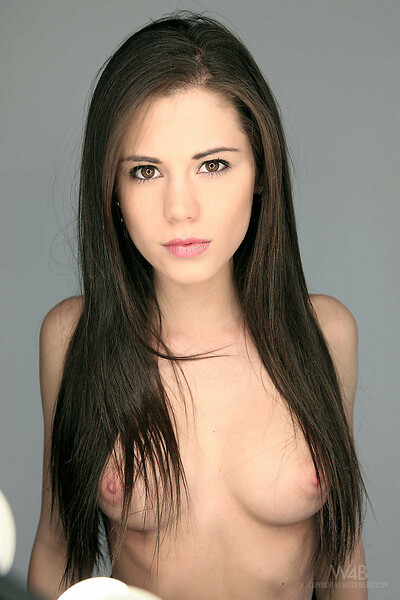 Model Little Caprice in On Swing